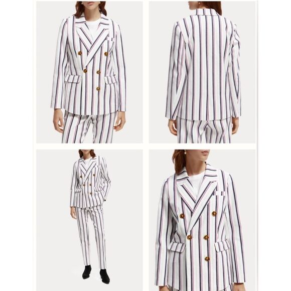 Scotch & Soda Double-breasted Blazer L - Picture 2 of 9